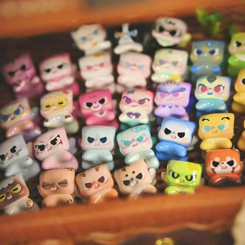 【拆盒】pitty三代萌粒萌兽出没萌粒盲盒盲袋摆件公仔可爱礼物