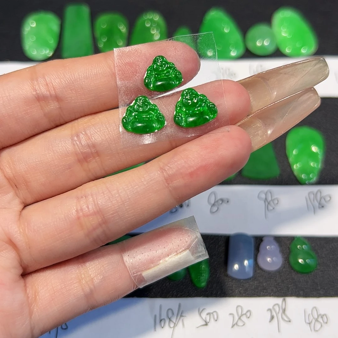 翡翠裸石$**$天然缅甸翡翠