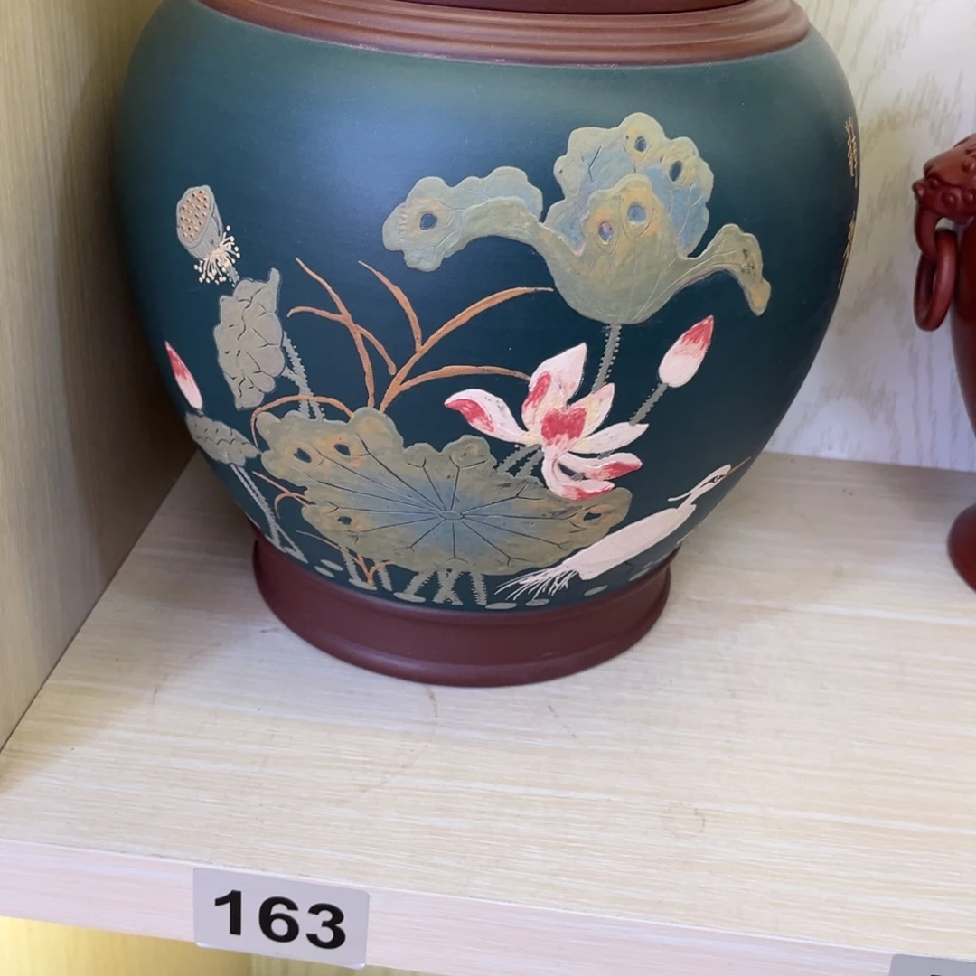 心***念紫砂茶叶罐茶叶罐
