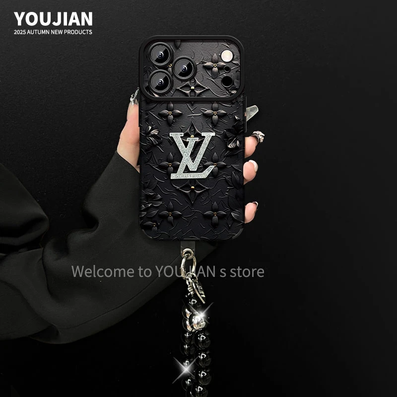 适用【苹果/oppo/华为/vivo/小米】新款暗黑潮牌复古网红手机壳女款