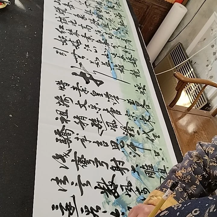 书法沁园春雪手写书法作品宣纸