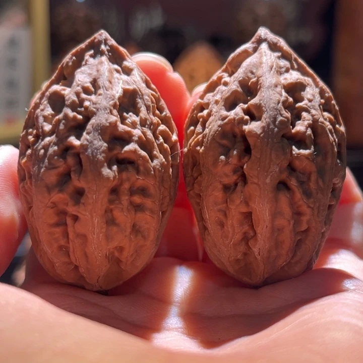 吊坠文玩核桃娇美楸34