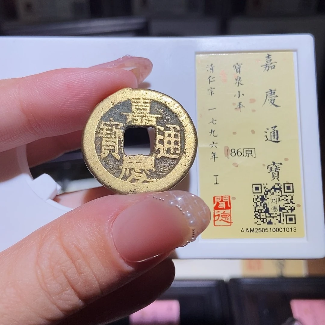 铜永通文化 清 嘉庆通宝1013L