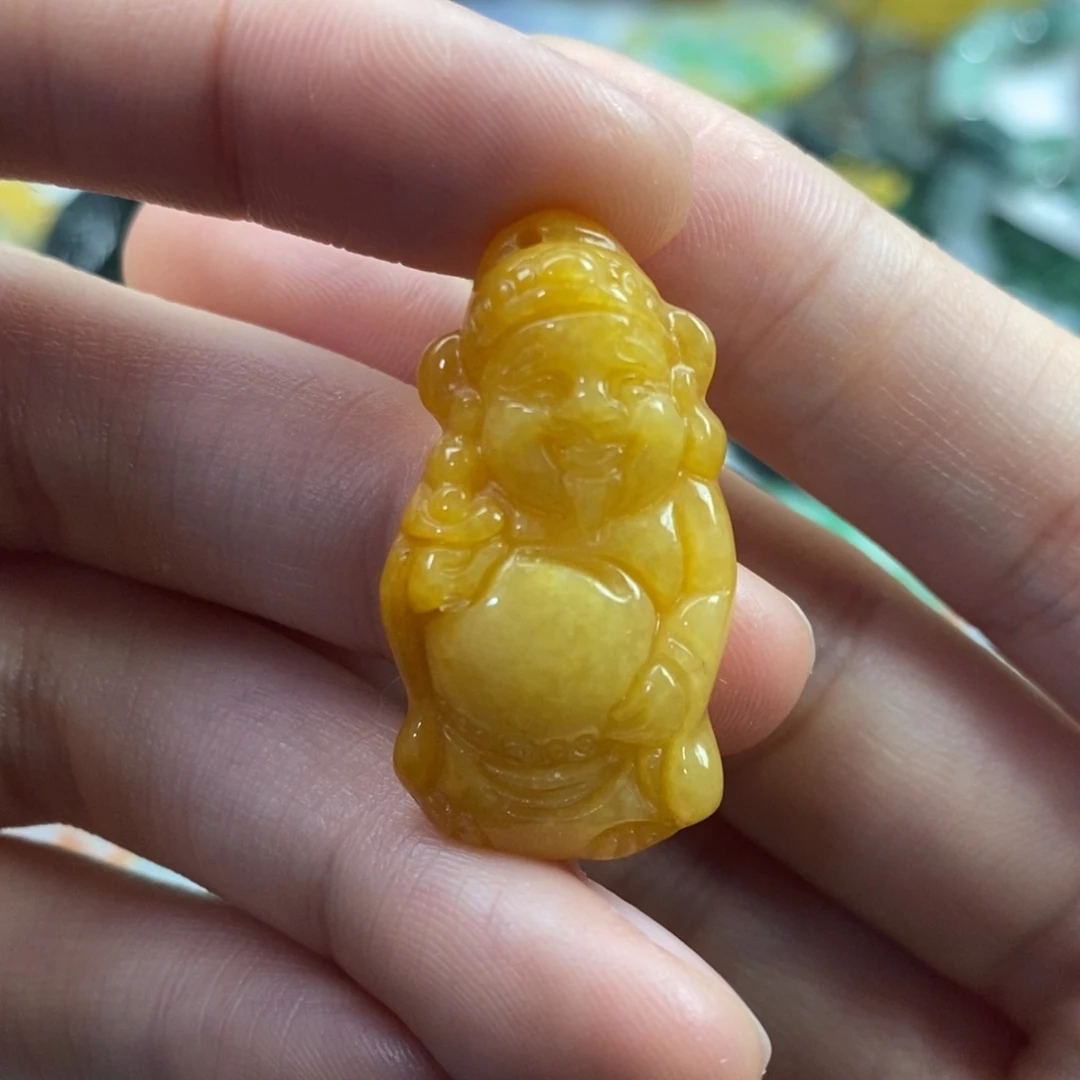 翡翠未镶嵌颈饰吊坠