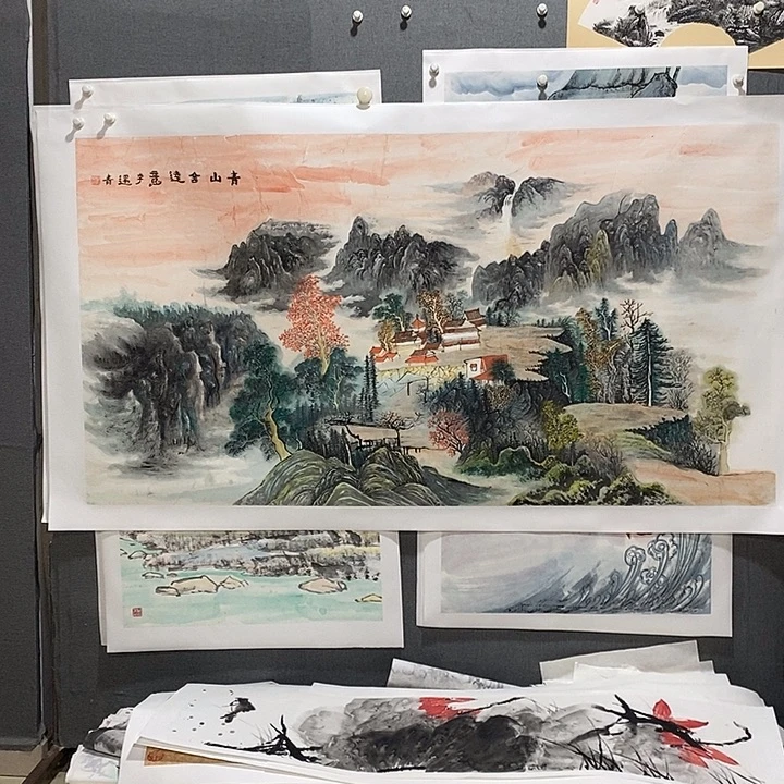 国画手写手绘作品167