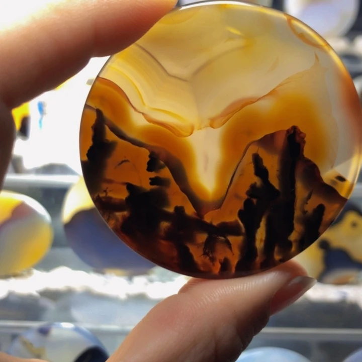 合金玛瑙/玉髓珠宝奇石46