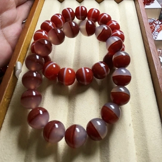 玛瑙/玉髓手链未镶嵌阁*