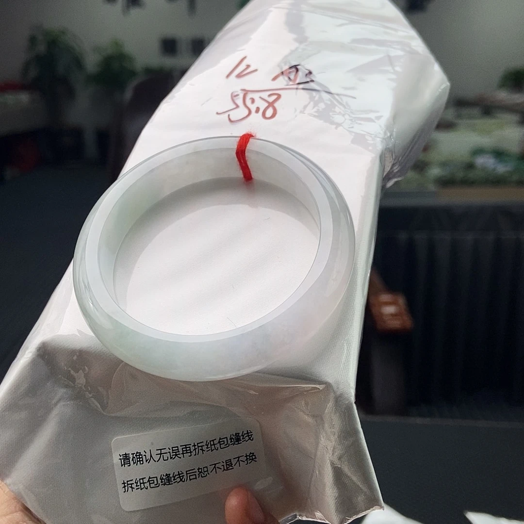 翡翠未镶嵌手镯拍一发一