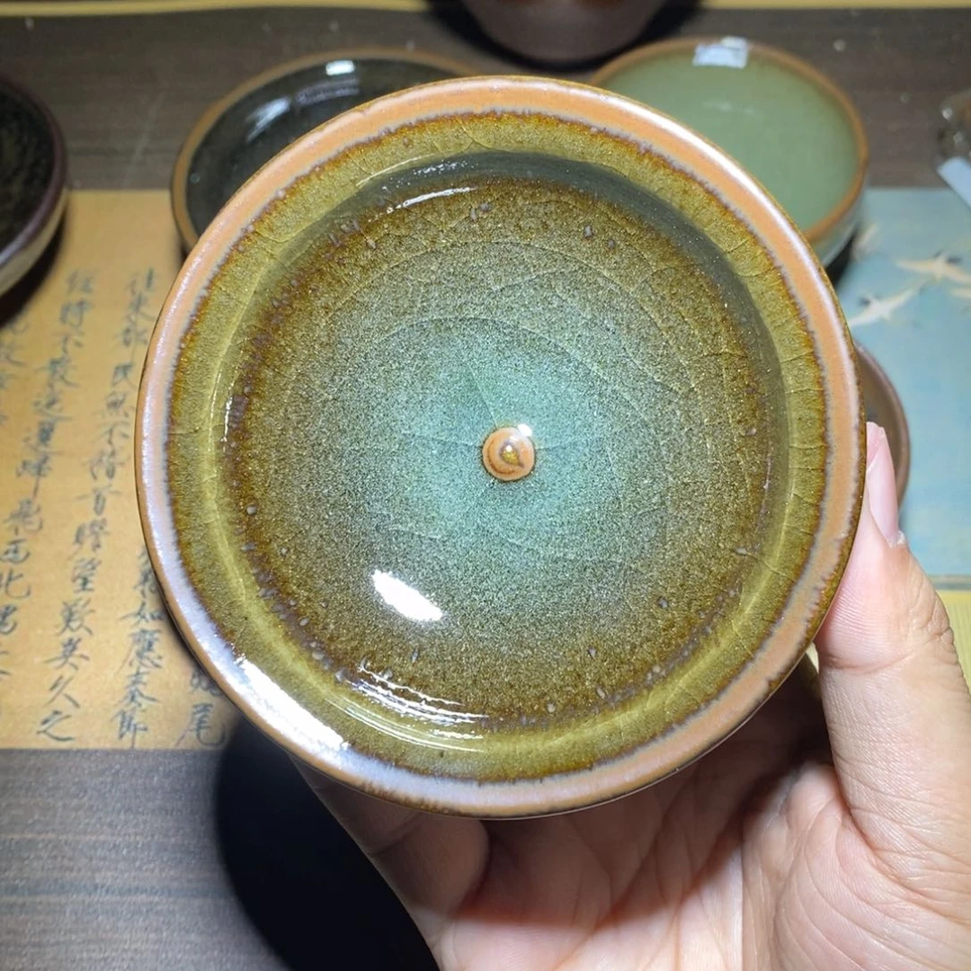 建盏龙窑柴烧手工最***n