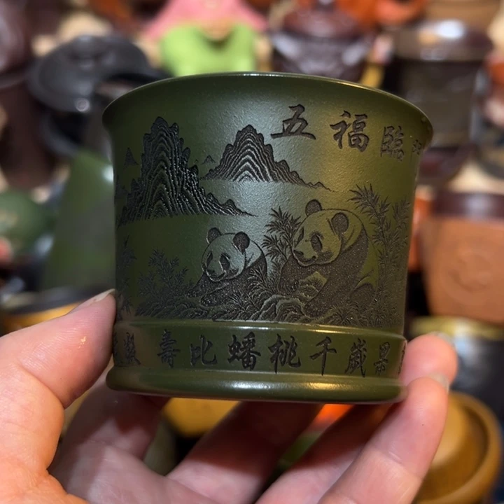 茶杯紫砂宜兴紫砂主人杯