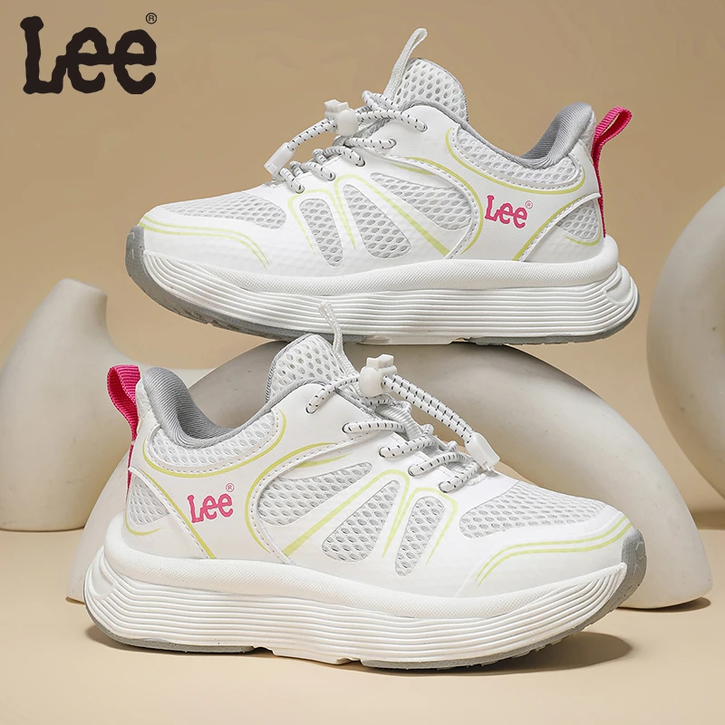 Leekids夏季新款儿童时尚百搭休闲透气运动鞋