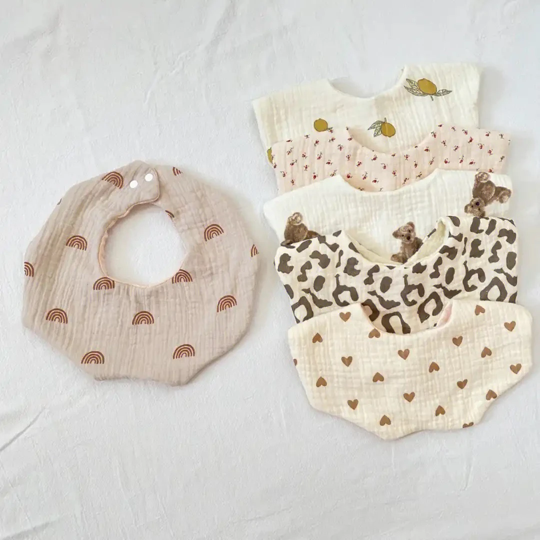 菲恬家口水巾（小鹿条纹2218无缝肚围）