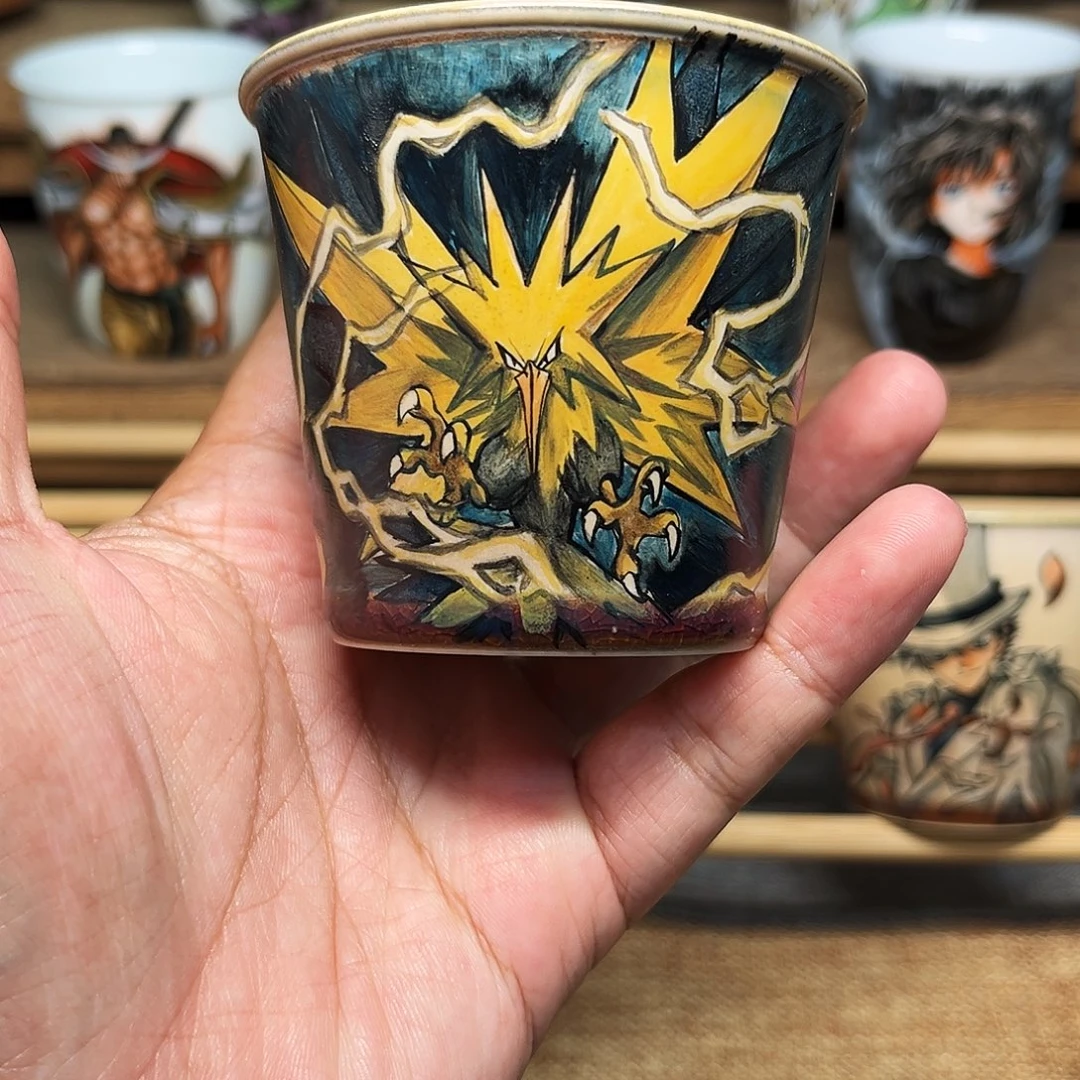 景德镇陶瓷手绘主人杯