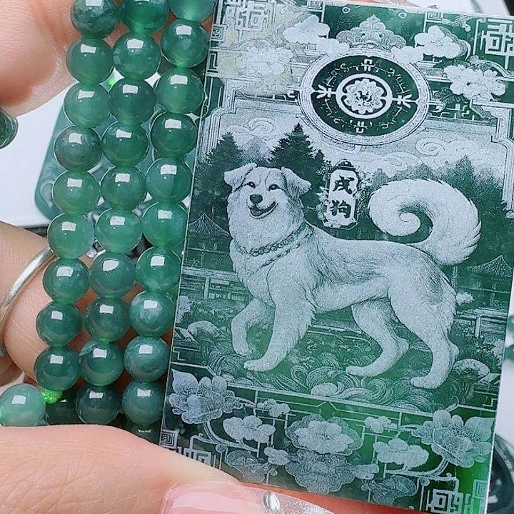 翡翠未镶嵌颈饰天然的A货翡翠多样性发其一