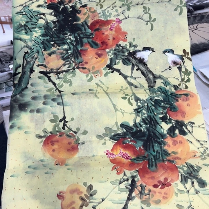 国画纯手绘作品欣赏图