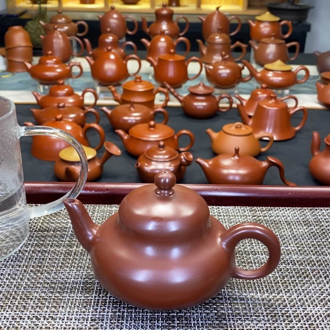 紫砂茶壶林*武潮州手工艺
