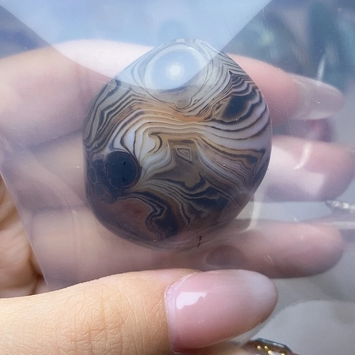 未镶嵌吊坠(不含链)玛瑙/玉髓哦*
