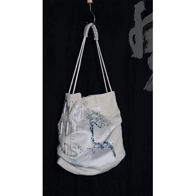 OZEN设计师原创复古单肩包手拿包手工大漆项链