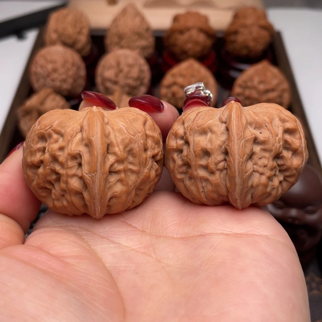 桃核吊坠平谷元宝全品40