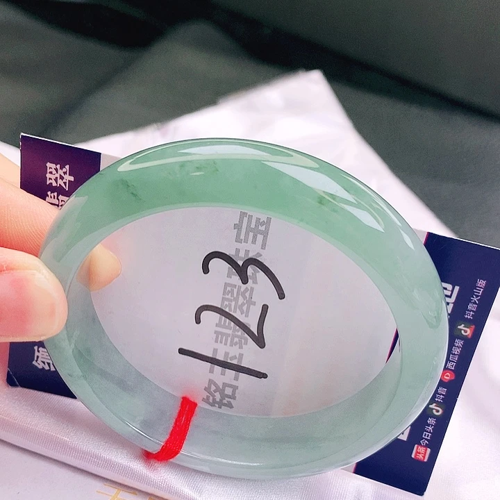 翡翠未镶嵌手镯缅甸天然a货翡翠手镯