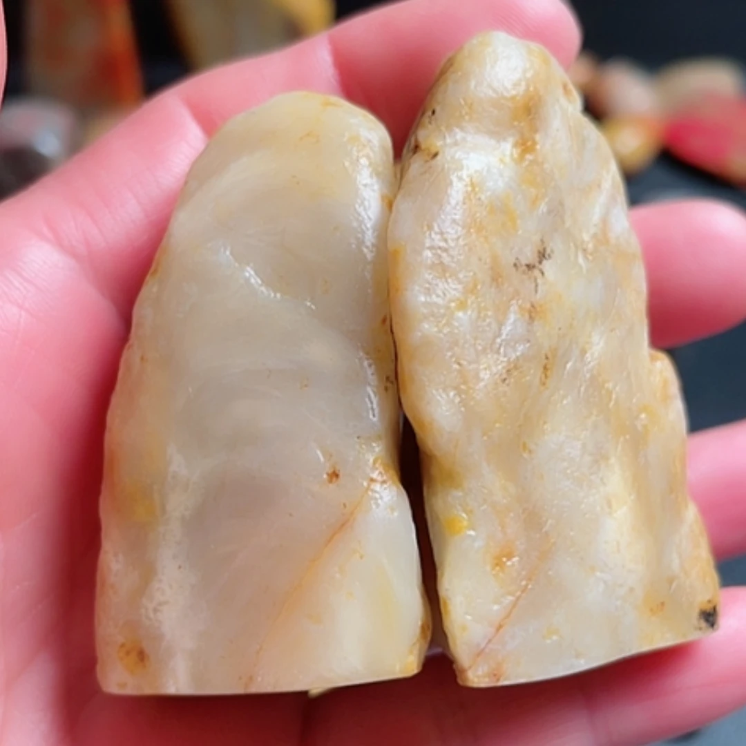 【闪购商品】昌化石昌化白田随型