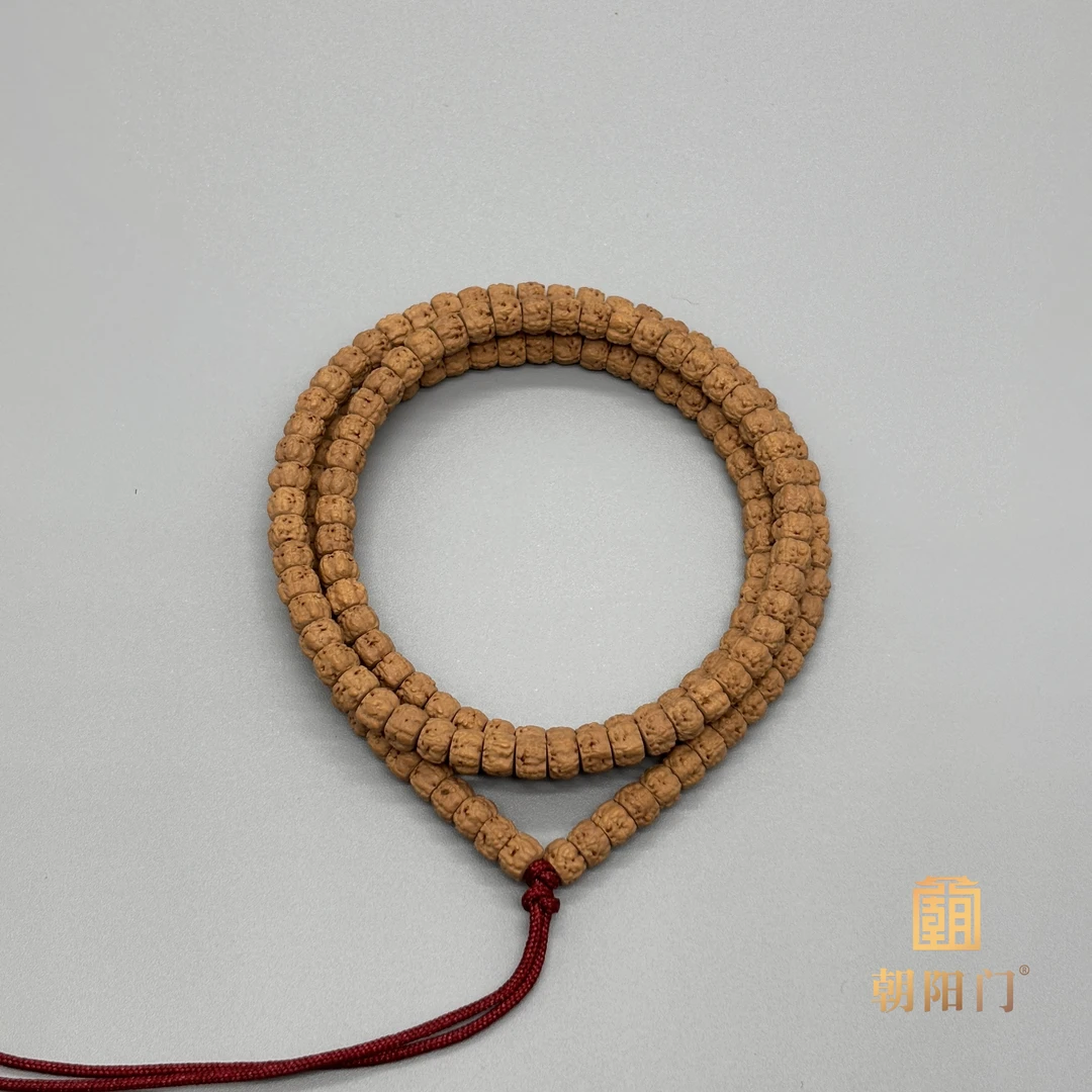 【D7430】“三日红归圆龙切”支持下水佛手小金刚菩提6mm左右108长串