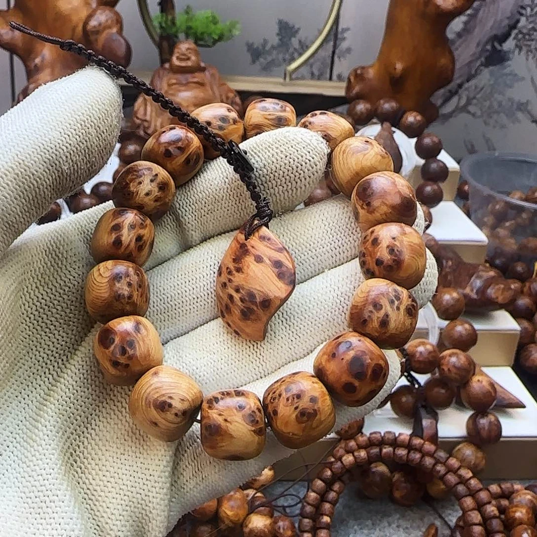 柏木（崖柏）手串/手链?****?太行崖柏1314