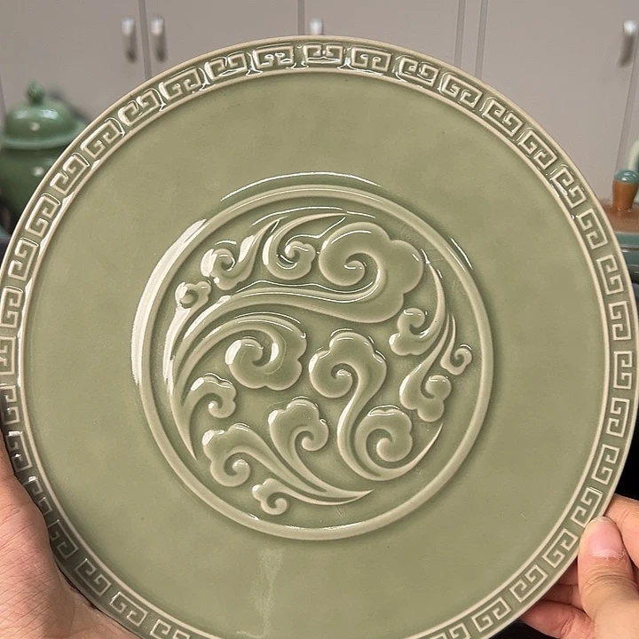 龙泉云间青瓷小米茶器