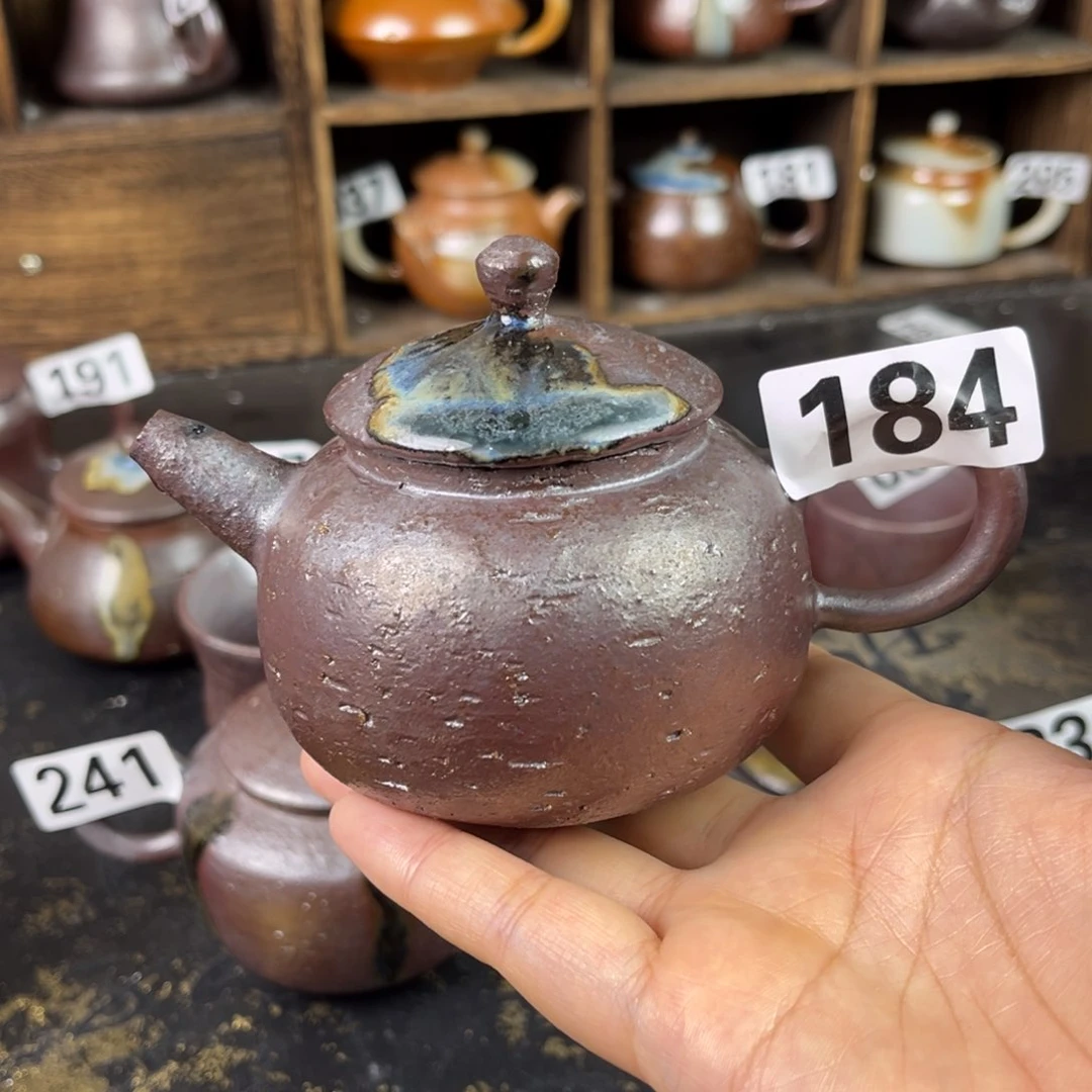 摆件柴烧茶器主人壶