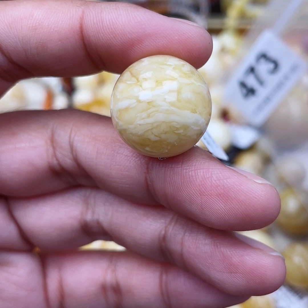 蜜蜡未镶嵌珠宝奇石小坑20.4