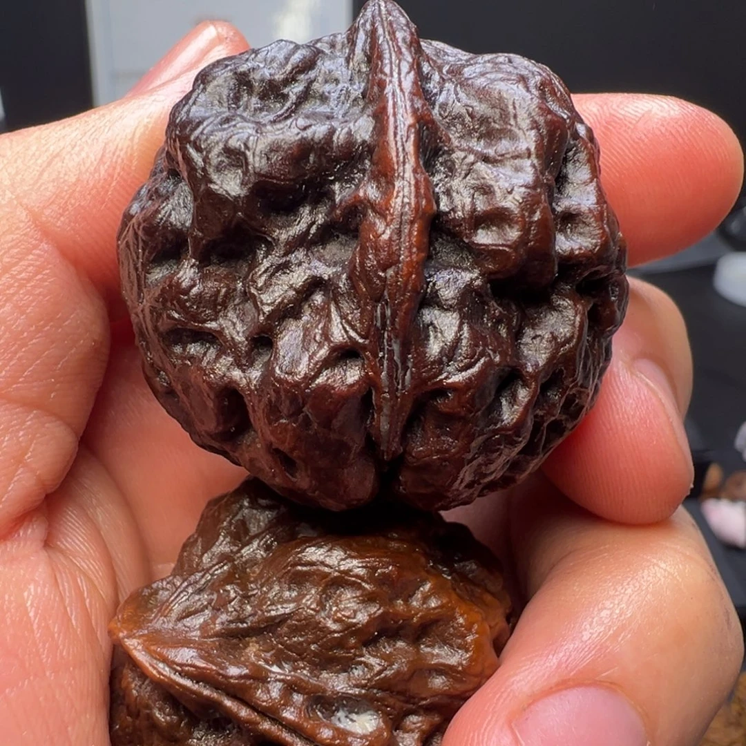 吊坠文玩核桃火凤凰40mm