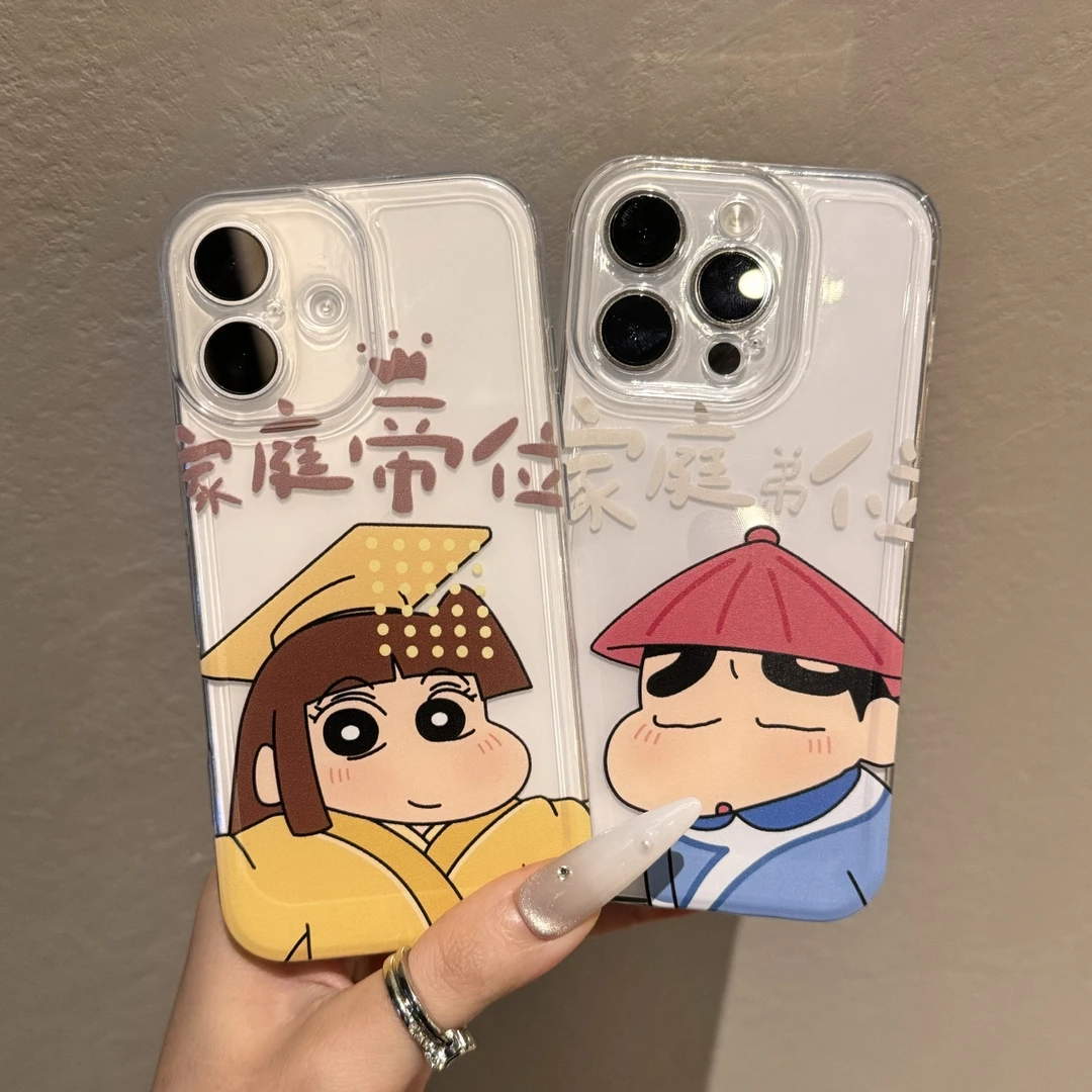 家庭弟位适用苹果17promax情侣手机壳15太空壳小米华为16防摔