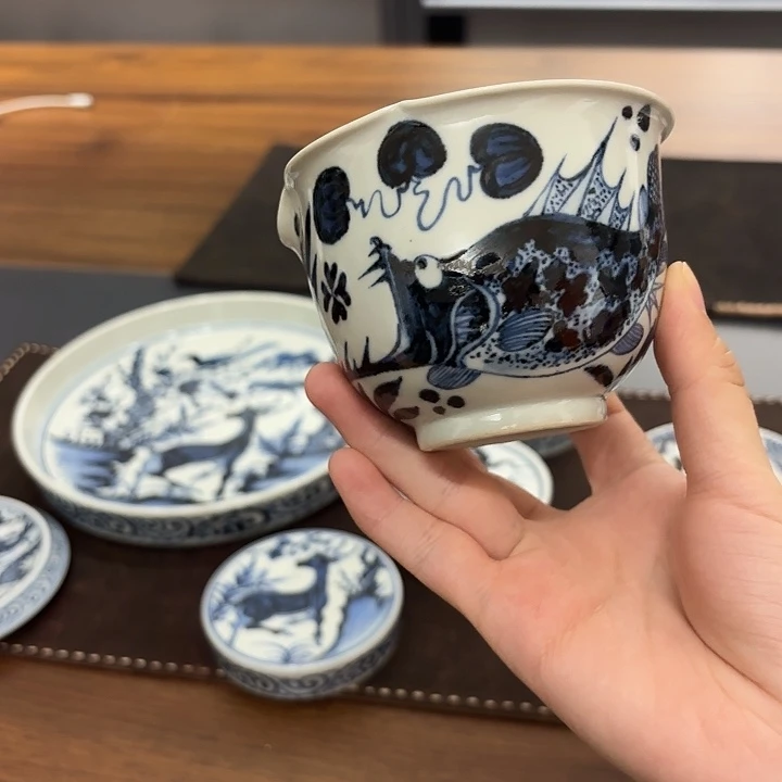 微瑕福利公道杯鱼藻