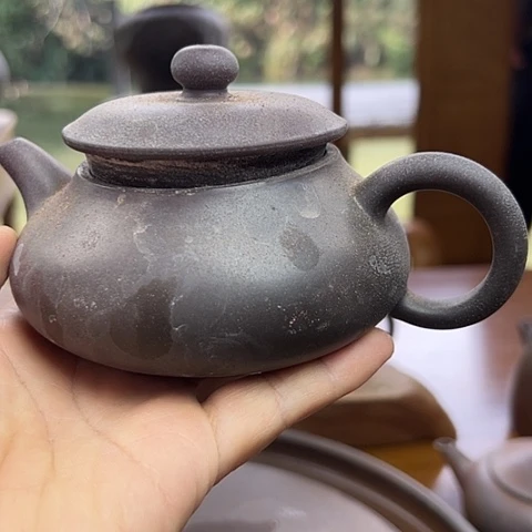 启***航戬谷龙窑柴烧茶壶113