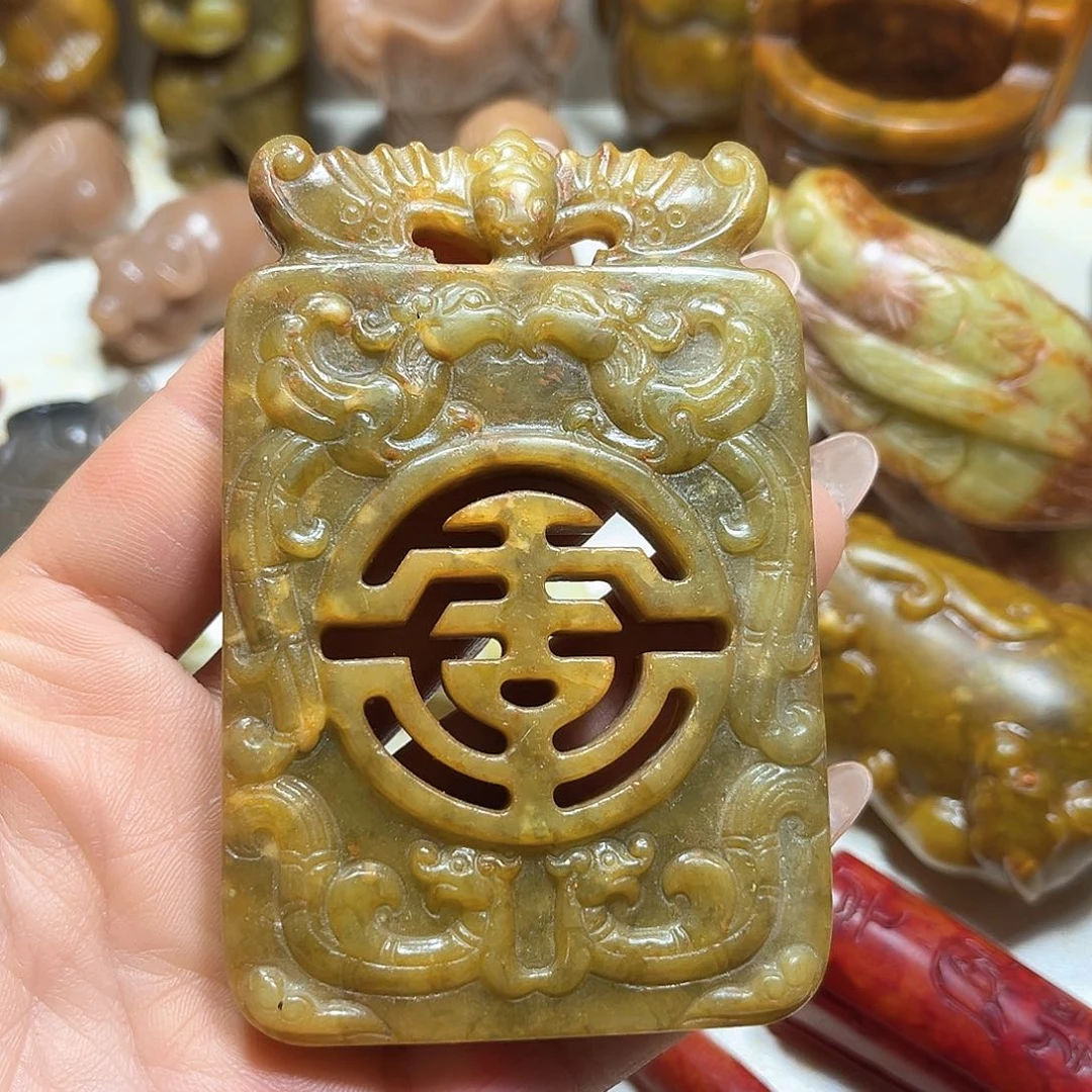 白玉菩提吊坠白玉菩提吊坠