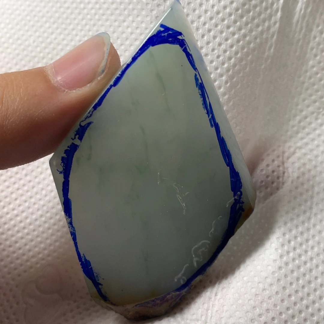 海***浪定制翡翠未镶嵌大势至