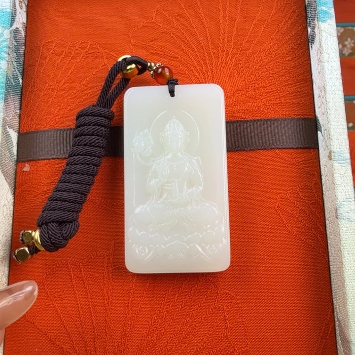 和田玉未镶嵌颈饰28号