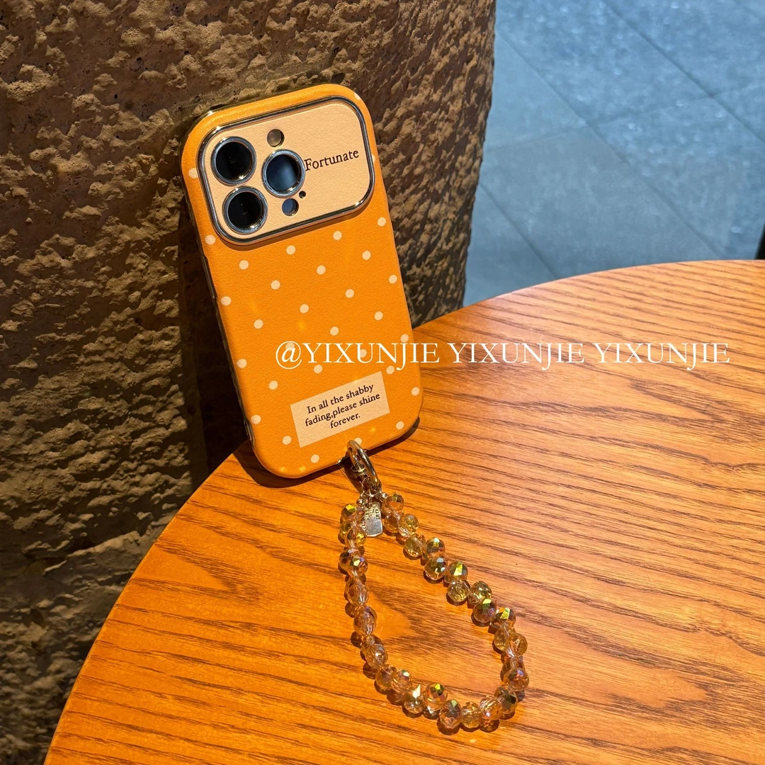 复古软皮全包大视窗手提适用苹果16手机壳iphone15/14/13promax