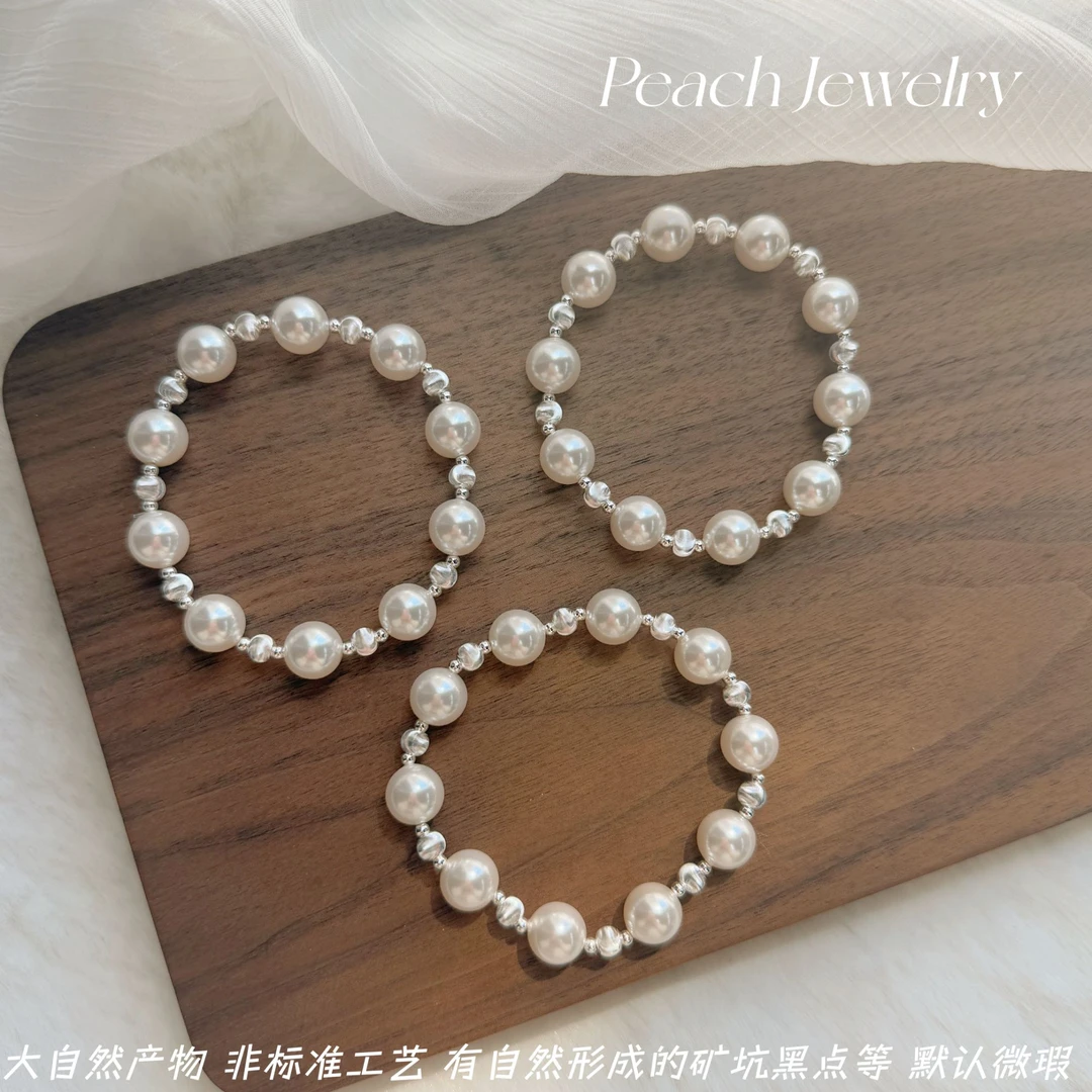 925银仿珍珠手链 《罗曼蒂克史》施家珠珠手链 A1322