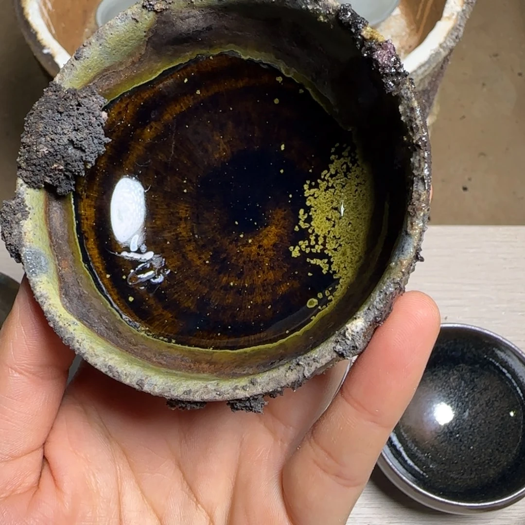 一***茶茶盏柴烧建盏闪购链接336
