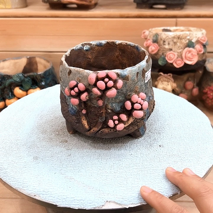 陶然多肉花盆百搭