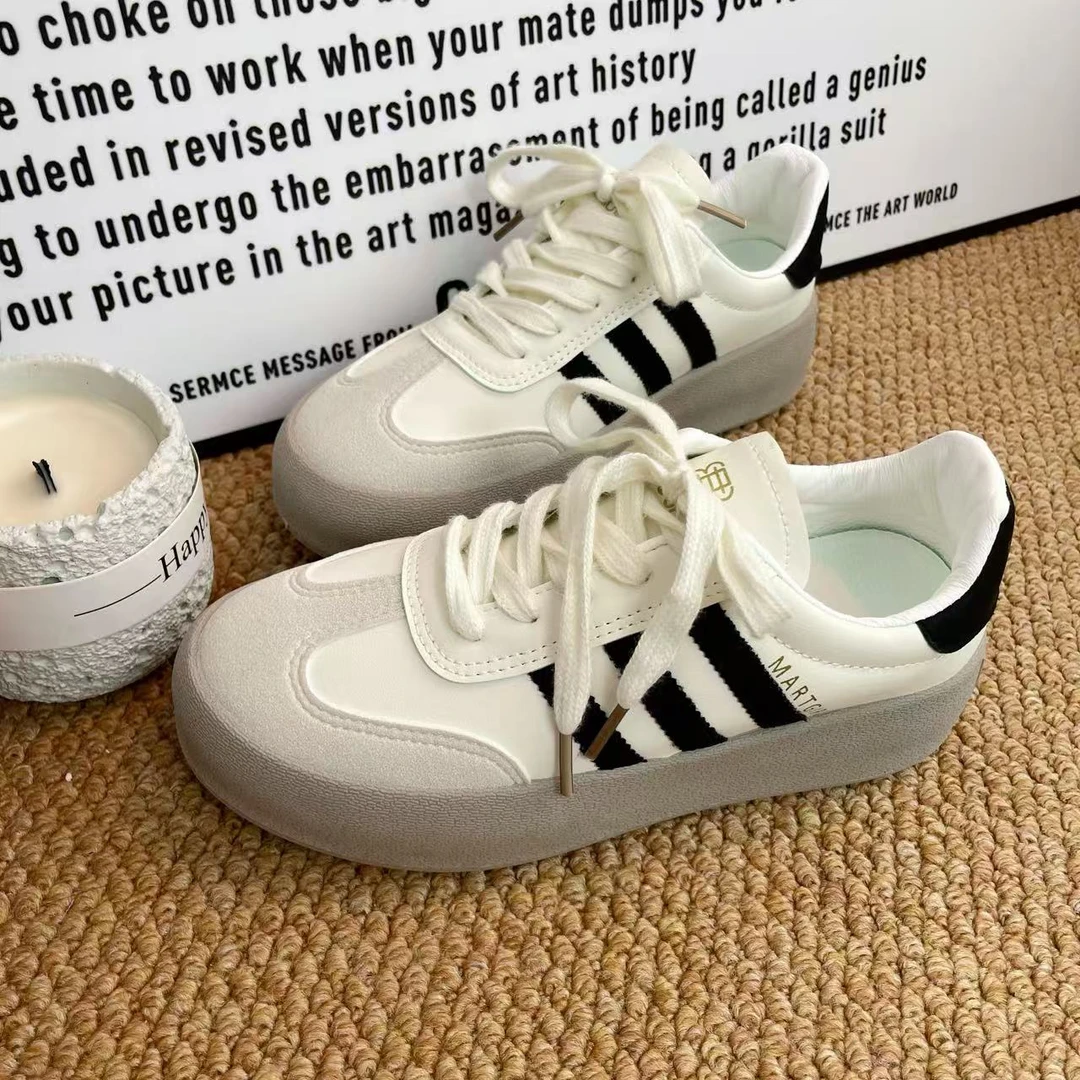 德迅鞋  厚底增高百搭女鞋8888