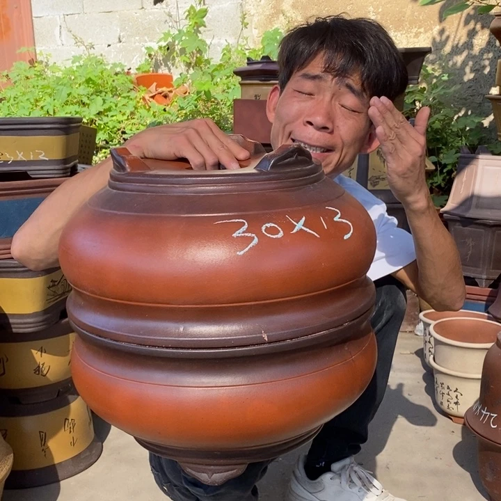 紫砂花盆紫砂茶具套装家用电脑