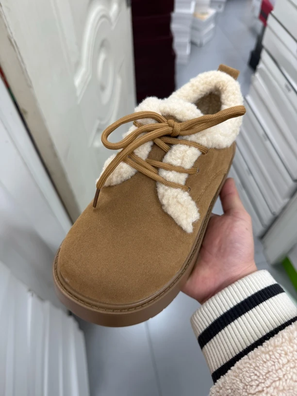 5016保暖冬季时尚雪地靴百搭短靴女士加厚女鞋厚底