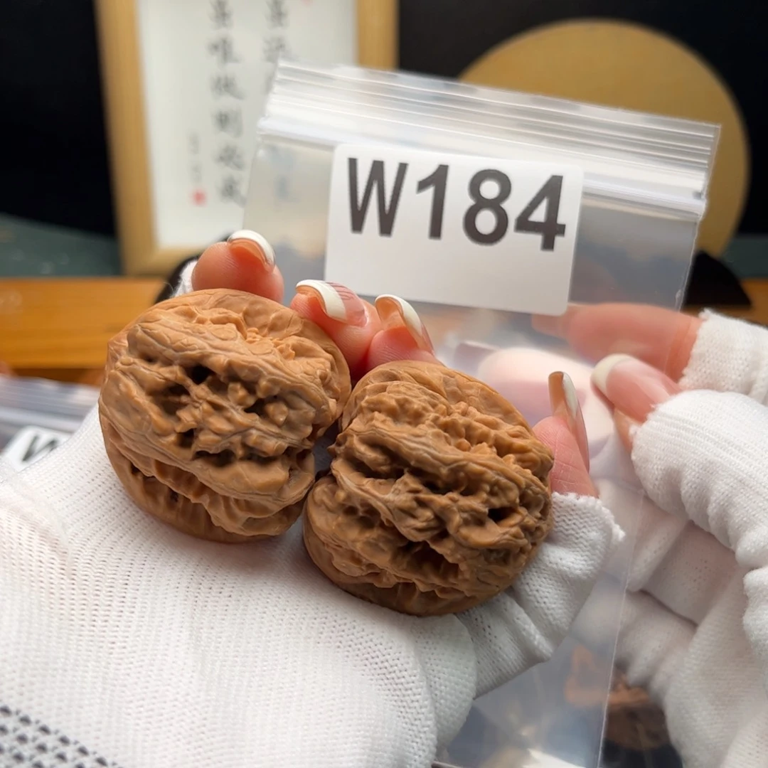 文玩核桃把件43方块w 184
