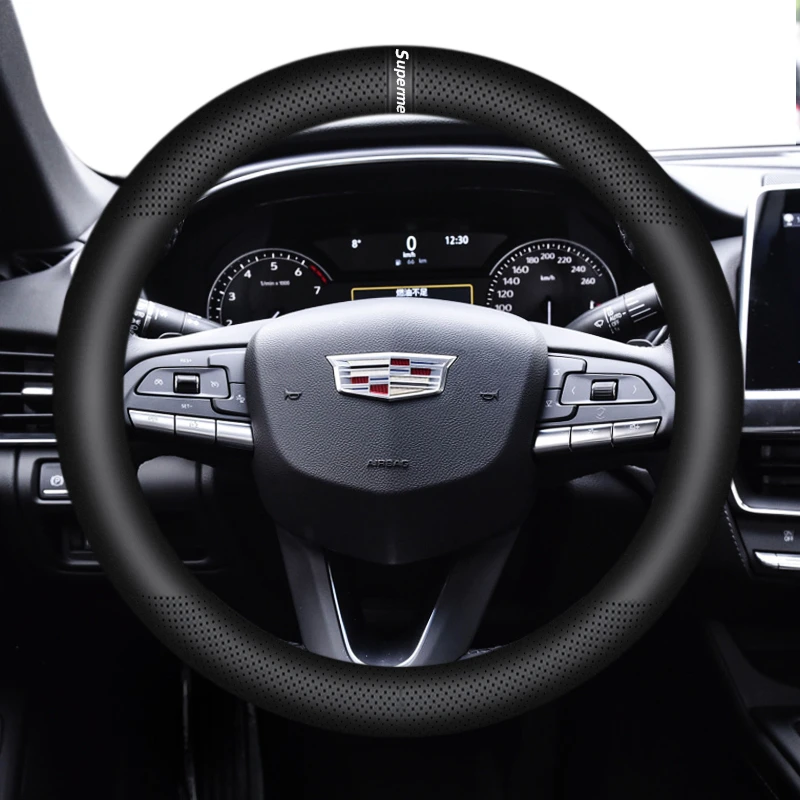 【18号胎牛皮】适用于凯迪拉克XT5/XT4/XT6/CT6方向盘套牛皮四季