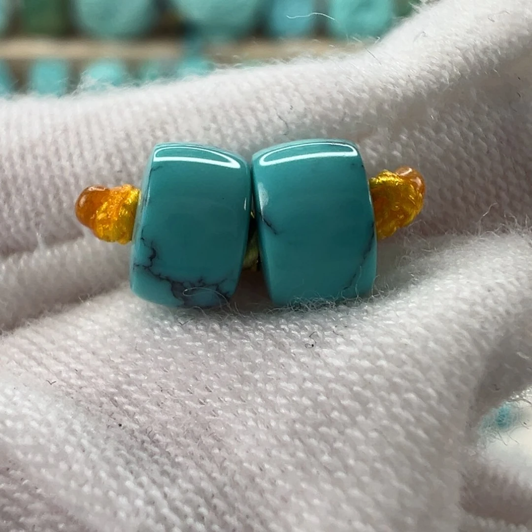 未镶嵌绿松石配饰6.3mm