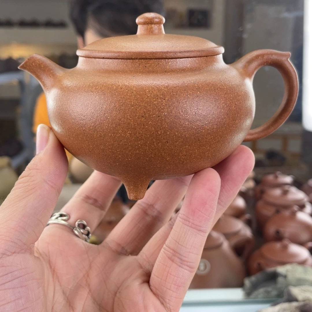 茶壶紫砂200cc黄降坡茶壶