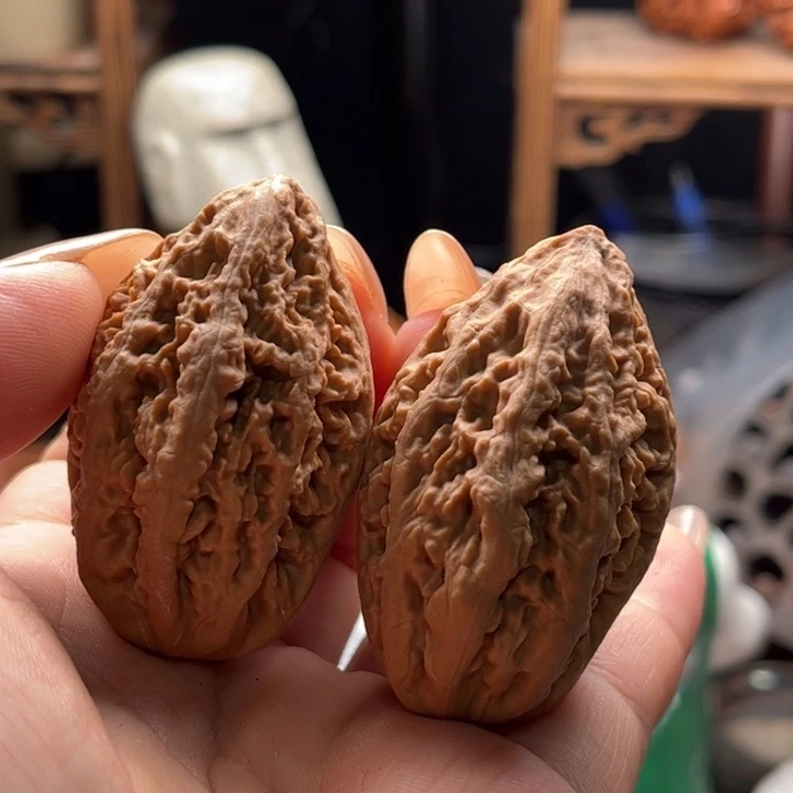 文玩核桃把件楸大胖76