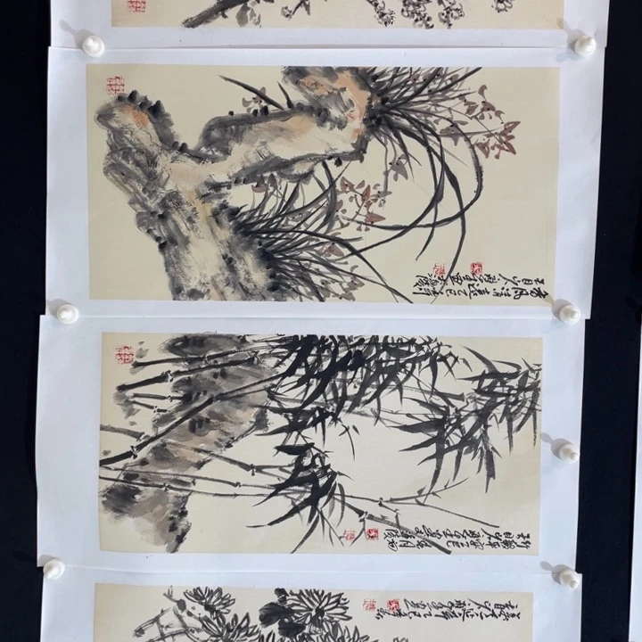 国画四尺四开作品一幅